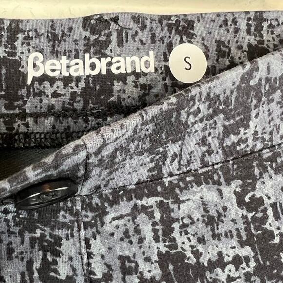 Betabrand Abstract Print Pull On Stretch Dress / Yoga Straight Pants Size Small - Picture 6 of 8